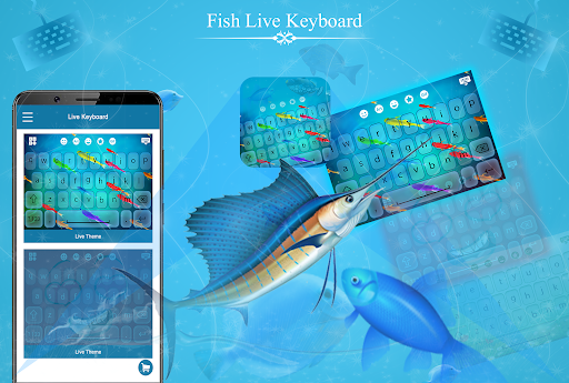 Fish Live Keyboard Screen 2