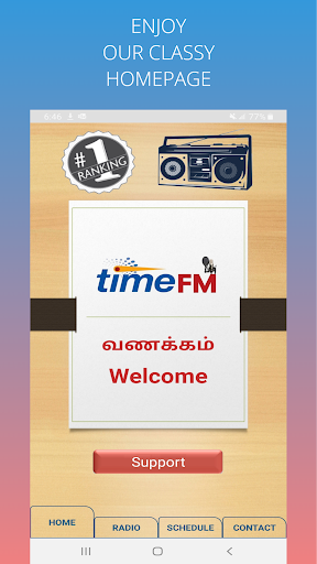 Time FM Tamil Radio Screen 2