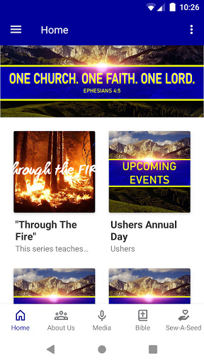 Android application Mt. Hermon Missionary Baptist screenshort