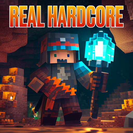 Real Hardcore Mod in Minecraft logo