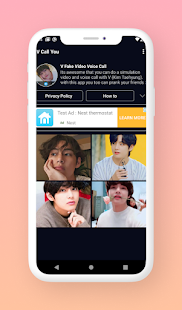 V Call You - Fake Video Voice Call with BTS