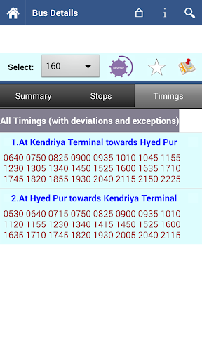 Delhi DTC Info Screen 3
