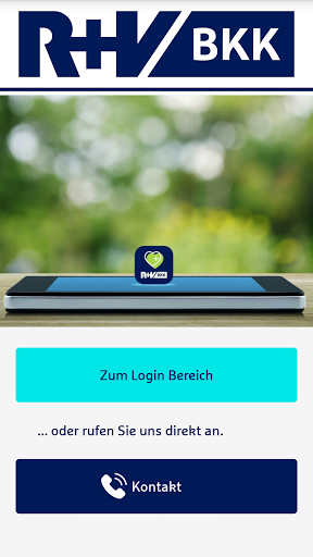 Android application Meine R+V BKK screenshort