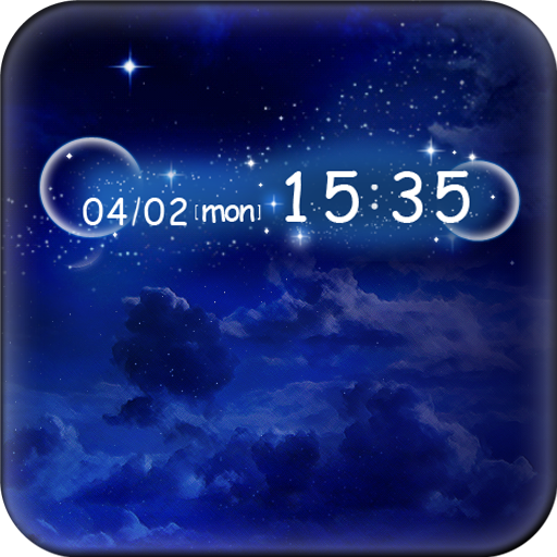 月夜の壁紙きせかえ　Moon Night History logo