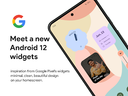Android 12 U for kwgt v1.9 APK Paid