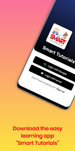 Android application Smart Tutorials screenshort