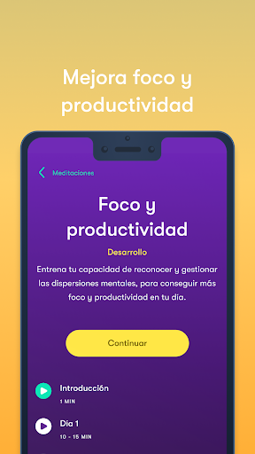 Screenshot of Bambú: Meditación y Relajación