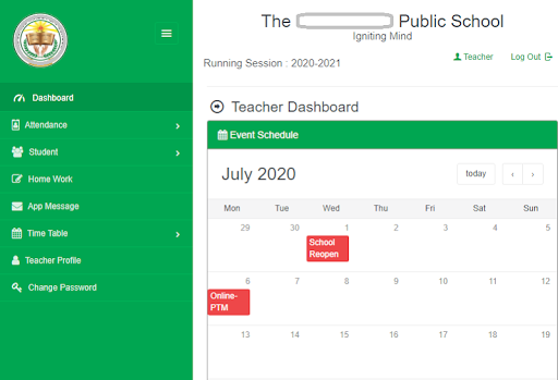 MySmartSchool Screenshot