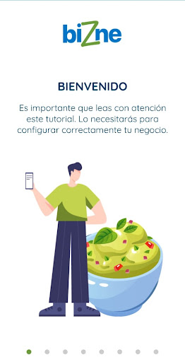 Android application Bizne - Restaurante screenshort