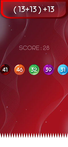 Android application Math Challenge screenshort