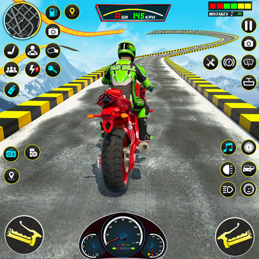 GT Moto Stunts : Bike Games  Icon