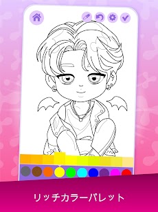 アニメk Popアイドルちびぬりえ Androidアプリ Applion