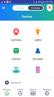 Vivitar Smart Home Security Screenshot