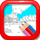 My Colorful Diary: Coloring Farms icon