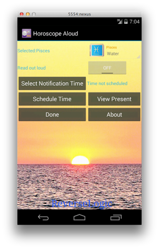 Horoscope Aloud Screenshot 4 - AppWisp.com