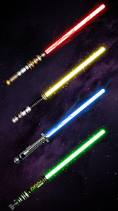 Captura de Pantalla 1 Simulador de sable de luz android