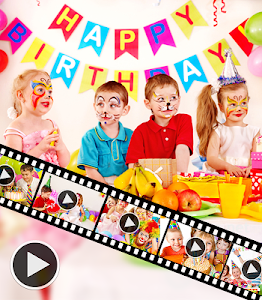 Birthday Video Maker With Song Unknown