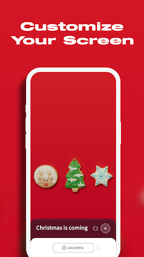 Christmas Music Live Wallpaper Screen 2