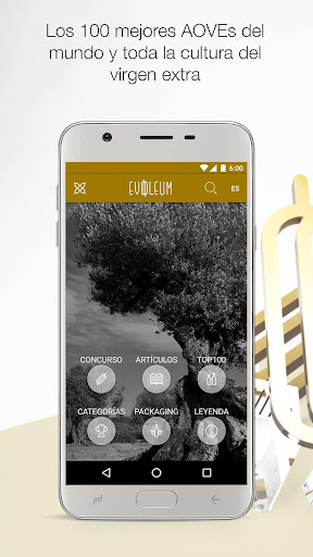 Vista previa de la aplicación