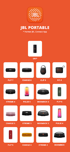 Screenshot of JBL Portable