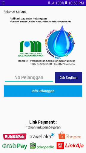 PUDAM Tirta Lawu Screen 3
