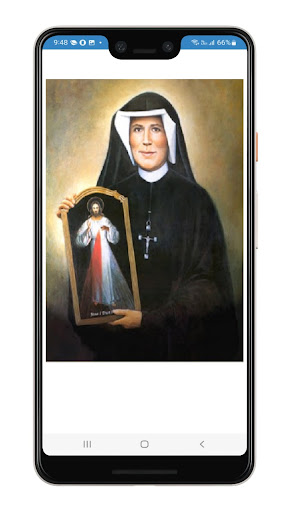 Android application Santa Faustina Kowalska screenshort