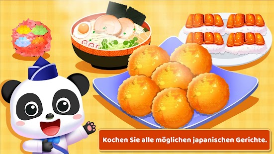 Sushi-Küche des kleinen Pandas Screenshot