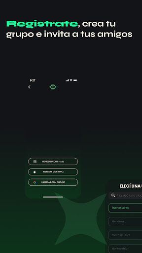 Android application Getyn screenshort