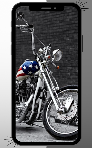 Android application Chopper Motorcycle Wallpapers screenshort