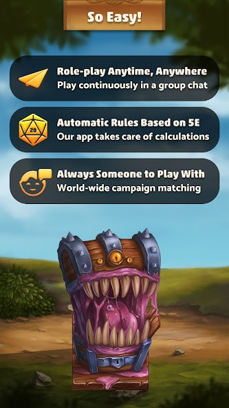 Dungeon Realms: Chat & Roll banner