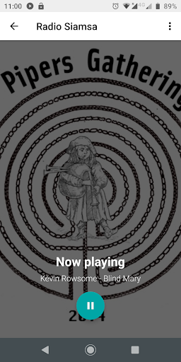 Android application Radio Siamsa Irish Trad Music screenshort