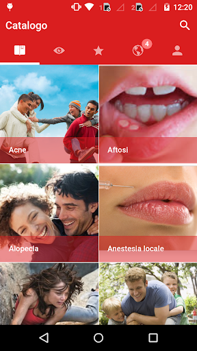 Android application Formule galeniche screenshort