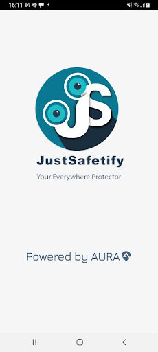 Android application JustSafetify screenshort