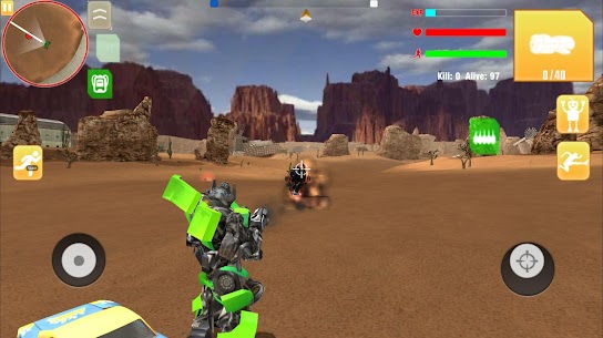 Robot War Free Fire – Survival Battleground Squad Mod Apk 1.0 (Unlimited Energy/Bullets) 3