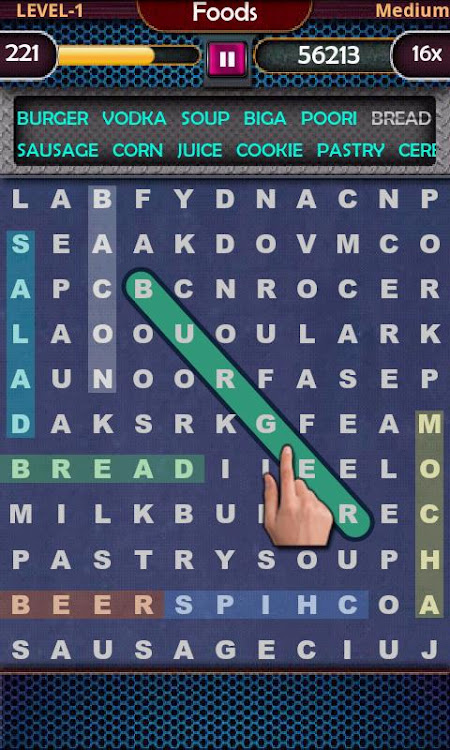 Word Swipe : Word Search - 1.1.9 - (Android)