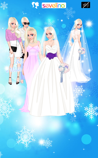 u2744 Icy Wedding u2744 Winter frozen Bride dress up game screenshots 12