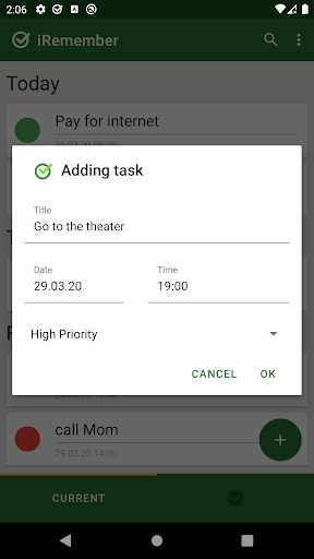 iRemember Screen 3