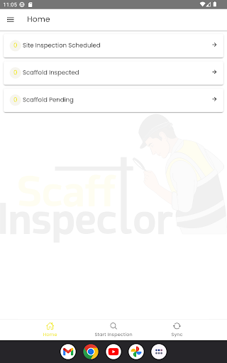 Scaff Inspector Screenshot
