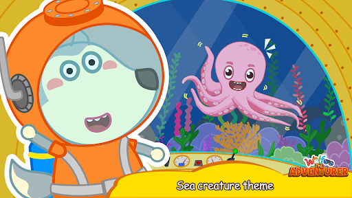 Android application Wolfoo the adventurer screenshort