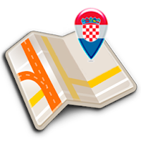 Карта Хорватии офлайн