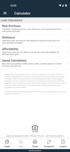 InterLinc Mortgage Screen 2