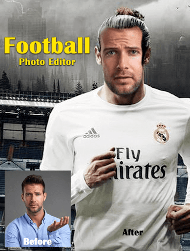 Football Player Jersey Photo Editor Photo Montage