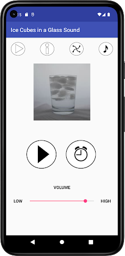 Ice Cubes in a Glass Sound Screenshot 4 - AppWisp.com