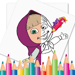 Cover Image of Télécharger coloring book for maasha 1.0 APK