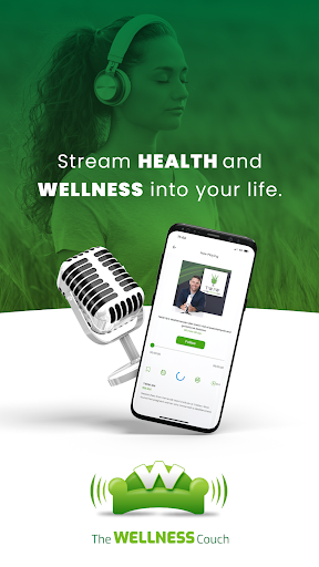 Android application The Wellness Couch Podcast App screenshort