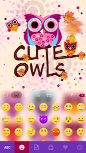 Cute Owls Emoji Keyboard For PC installation