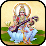 Saraswati Chalisa and Live Virtual Aarti icon