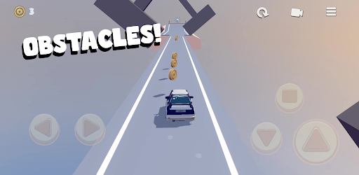 Stunt Car Sky Road Screen 3