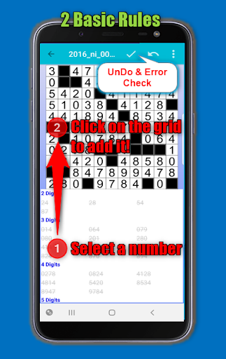 Number Fill in puzzles - Numerix, numeric puzzles 6.6 screenshots 4