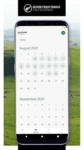 Silver Fern Farms Calf Booking Screen 3